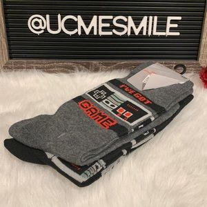 Official Nintendo Crew Socks